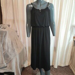 PL Style & Co Black Dress Spaghetti Strap